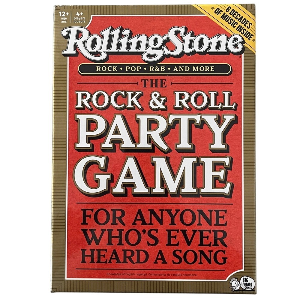 Rolling‎ Stone Rock & Roll Party Game Ages 12+
